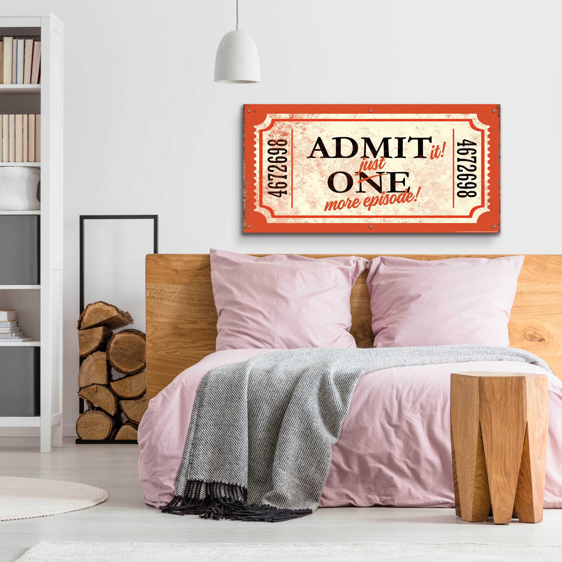 Epic Art 'Just One More' by JJ Brando, Acrylic Glass Wall Art,48x24