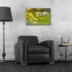 French Lundry by Allayn Stevens - 24x16 acrylic wall art in a room