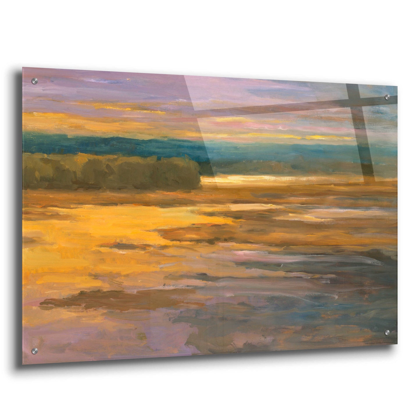 Epic Art 'Peaceful 2' by Allayn Stevens, Acrylic Glass Wall Art,36x24