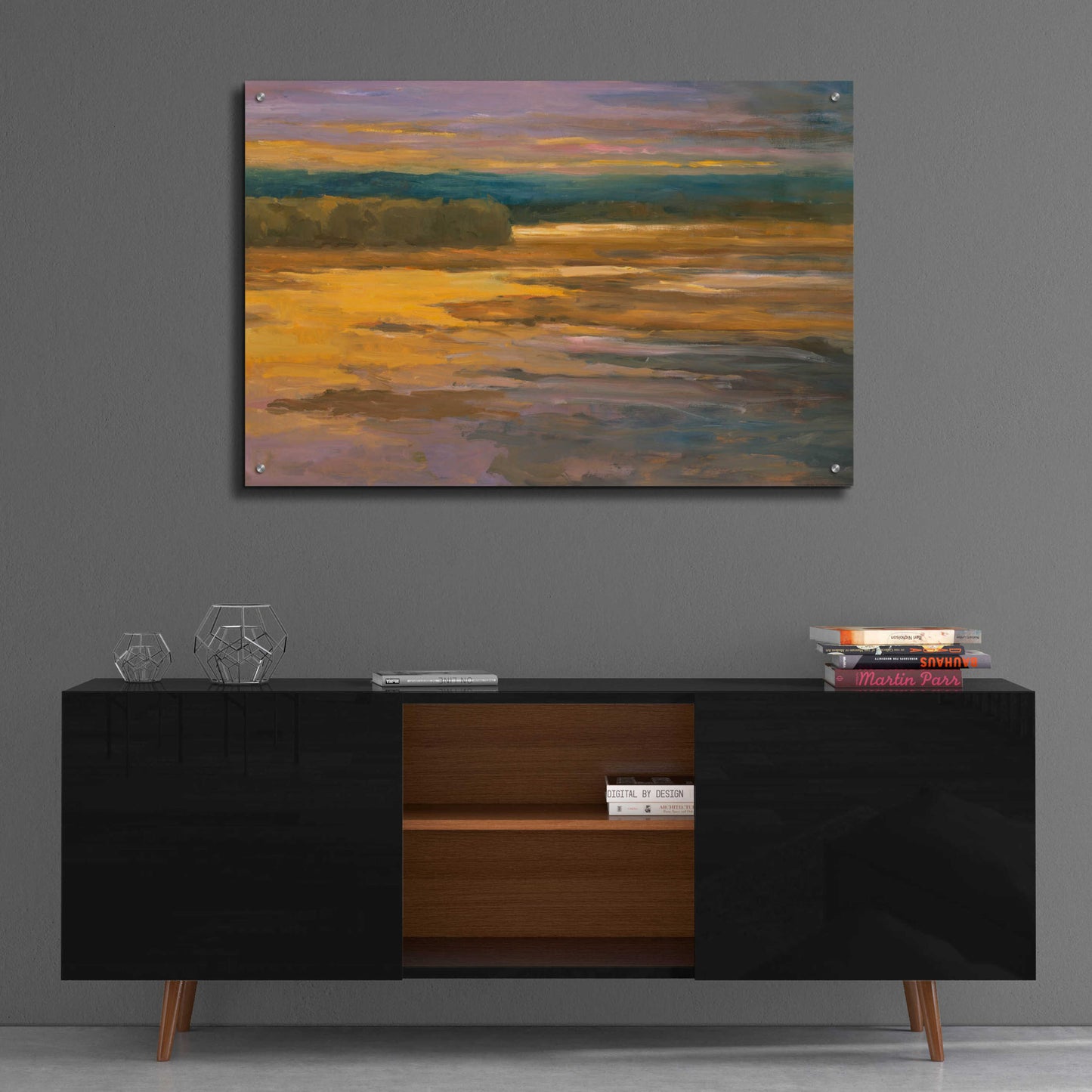 Epic Art 'Peaceful 2' by Allayn Stevens, Acrylic Glass Wall Art,36x24