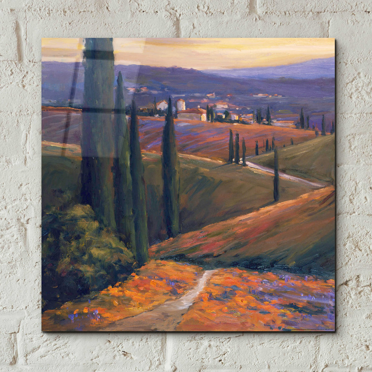 Afternoon 1 by Allayn Stevens - 12x12 acrylic wall art in a room