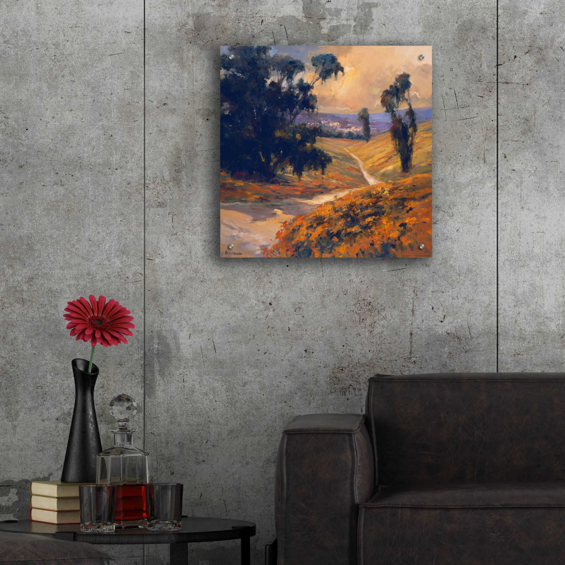 Epic Art 'Afternoon 2' by Allayn Stevens, Acrylic Glass Wall Art,24x24