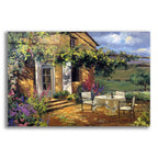 Vineyard Villa by Allayn Stevens acrylic glass wall art