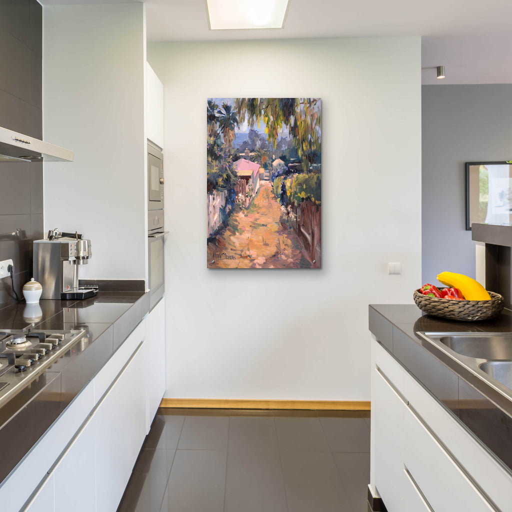Coastal Path by Allayn Stevens - 24x36 acrylic wall art in a room