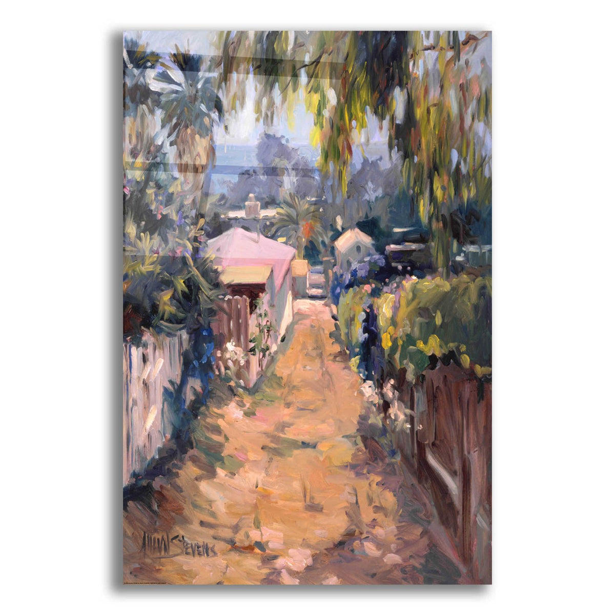 Coastal Path by Allayn Stevens acrylic glass wall art