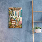 Summer Garden by Allayn Stevens - 16x24 acrylic wall art in a room