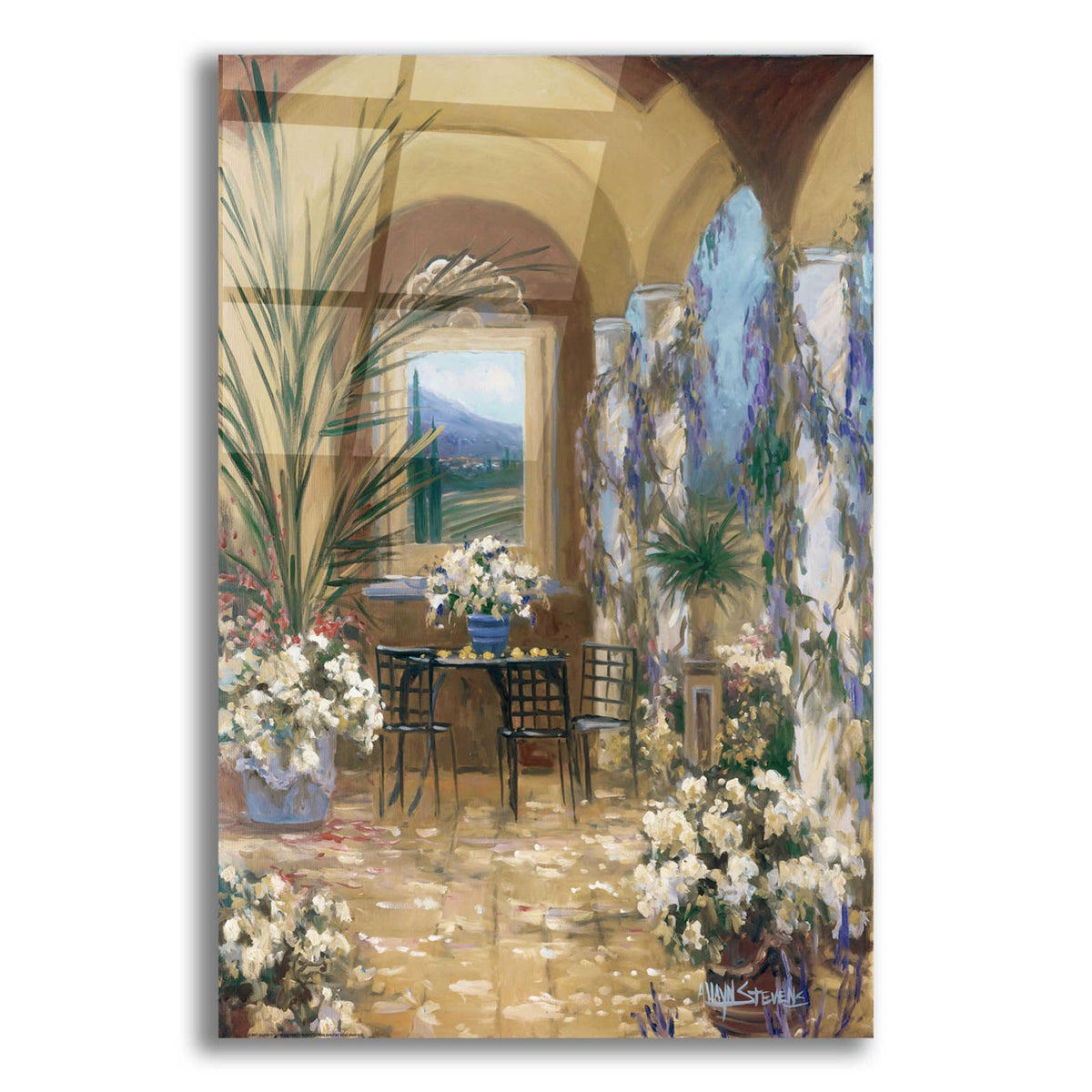 The Veranda 1 by Allayn Stevens acrylic glass wall art