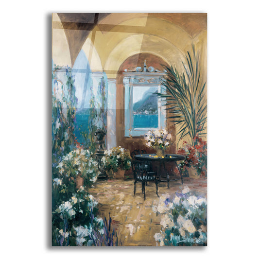 Epic Art 'The Veranda 2' by Allayn Stevens, Acrylic Glass Wall Art