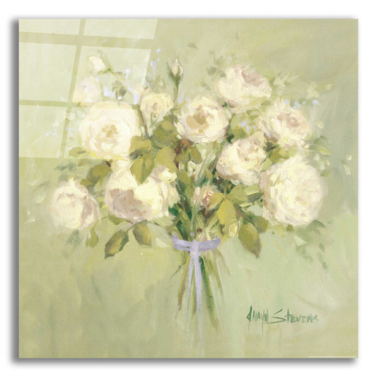 Epic Art 'Rose Bouquet 2' by Allayn Stevens, Acrylic Glass Wall Art