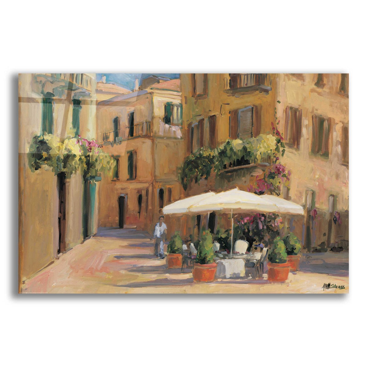 Cafe Bordeaux by Allayn Stevens acrylic glass wall art
