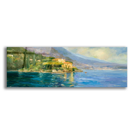 Epic Art 'Lake Como' by Allayn Stevens, Acrylic Glass Wall Art