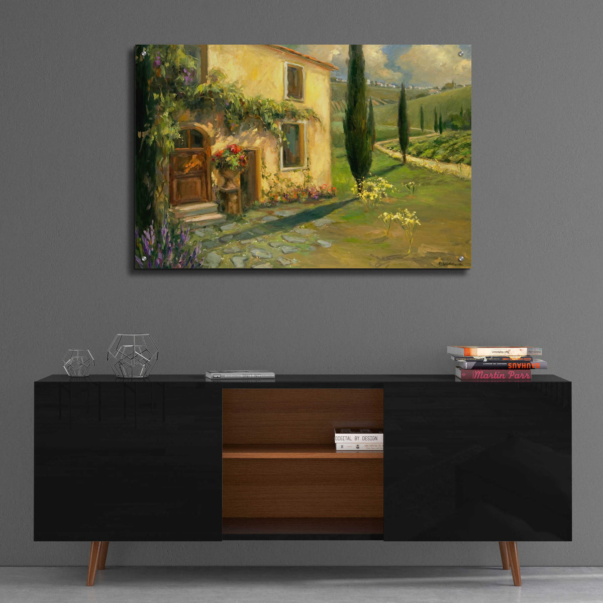 Tuscan Spring by Allayn Stevens - 36x24 acrylic wall art in a room