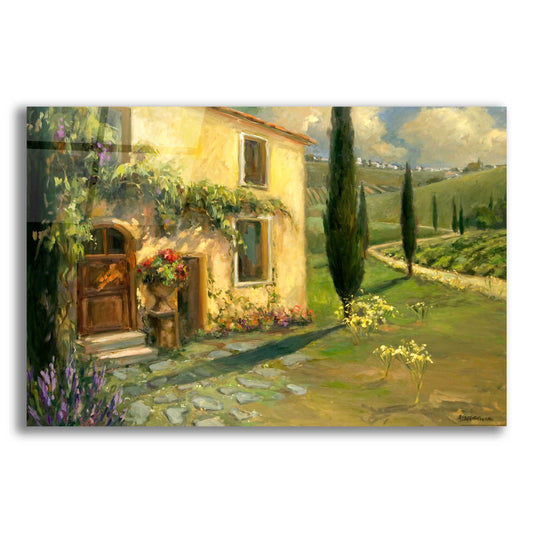 Epic Art 'Tuscan Spring' by Allayn Stevens, Acrylic Glass Wall Art