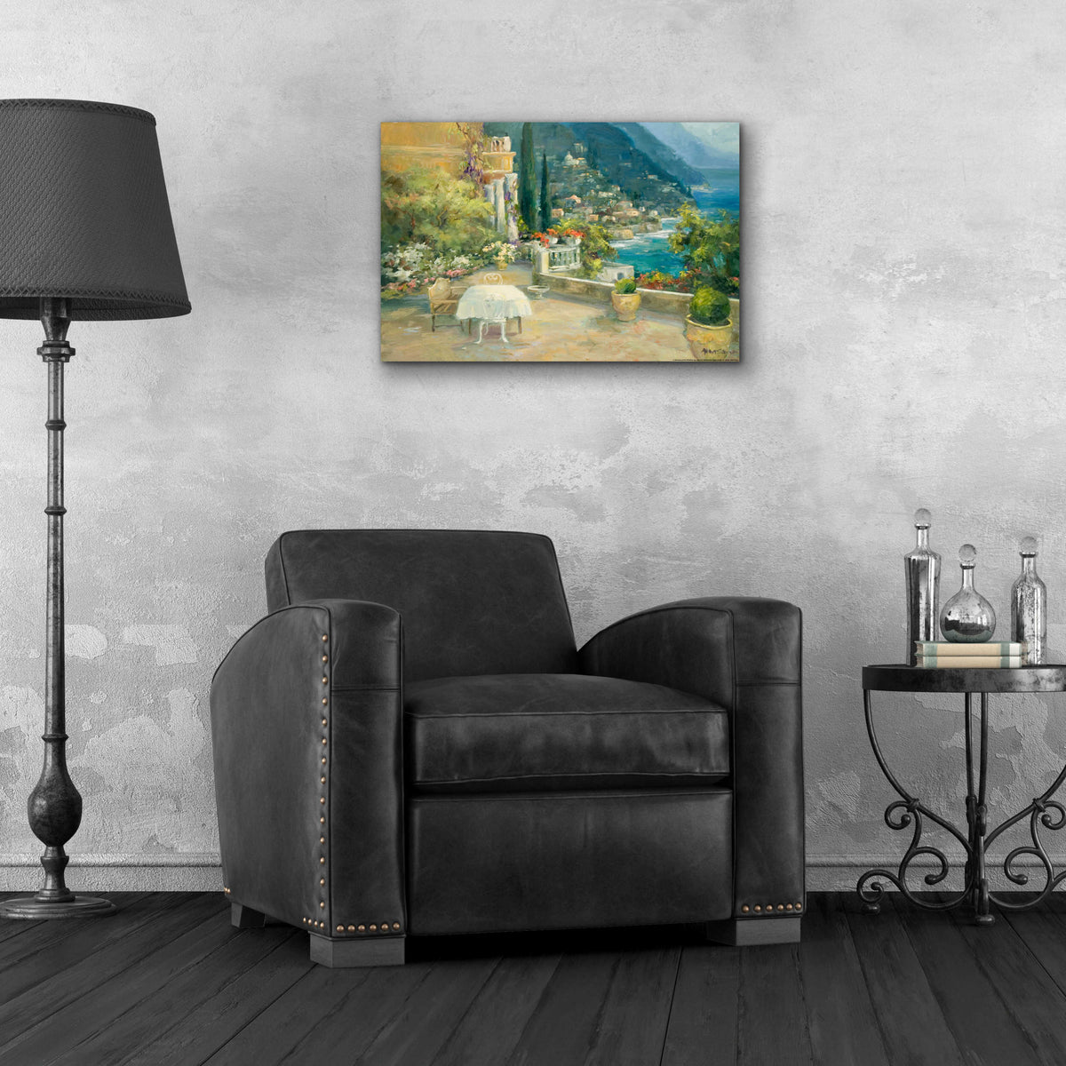 Seaside 2 by Allayn Stevens - 24x16 acrylic wall art in a room