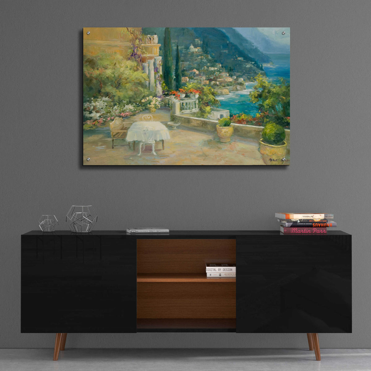 Seaside 2 by Allayn Stevens - 36x24 acrylic wall art in a room