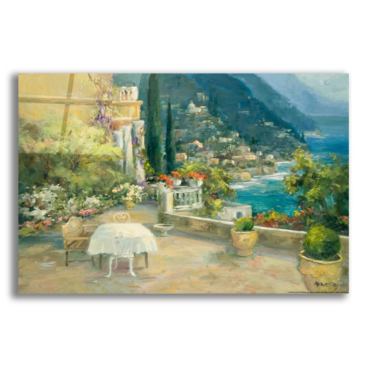Seaside 2 by Allayn Stevens acrylic glass wall art