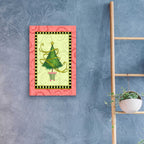 Epic Art 'Holiday Tree 2' by Viv Eisner, Acrylic Glass Wall Art,16x24