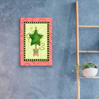 Epic Art 'Holiday Tree 4' by Viv Eisner, Acrylic Glass Wall Art,16x24