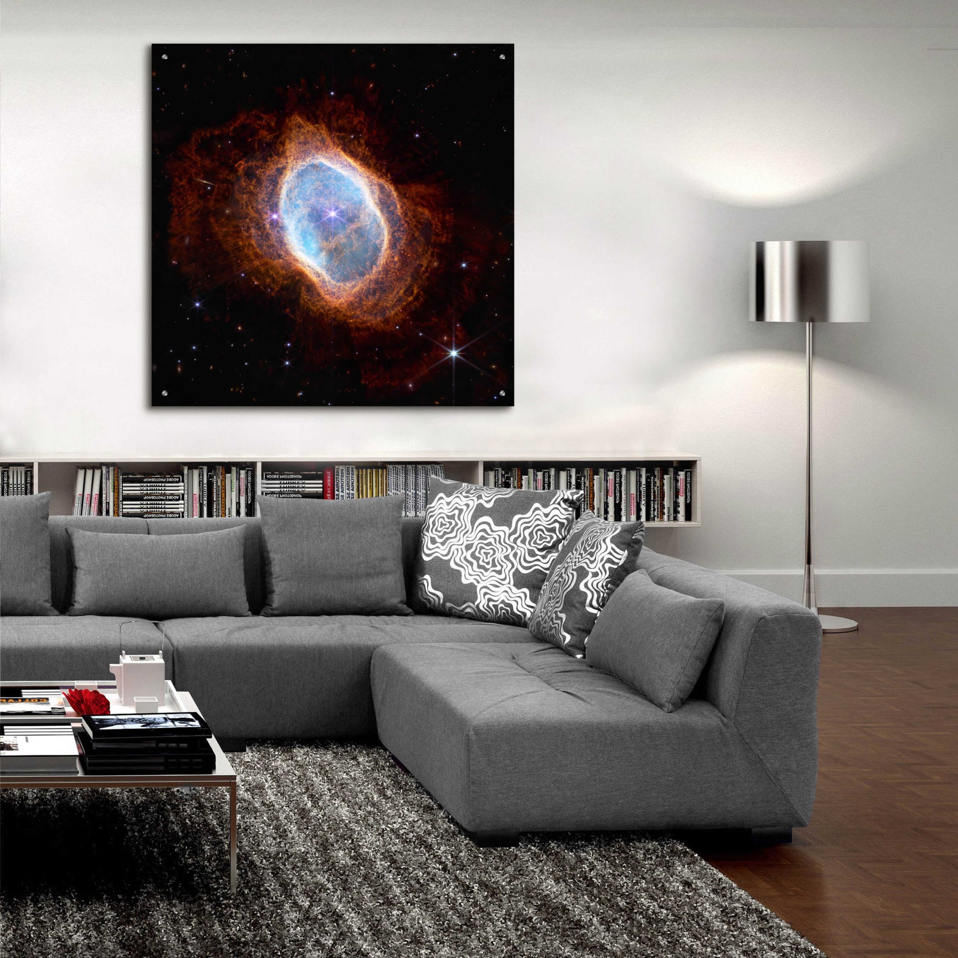 Epic Art 'Southern Ring Nebula' by NASA, Acrylic Glass Wall Art,36x36