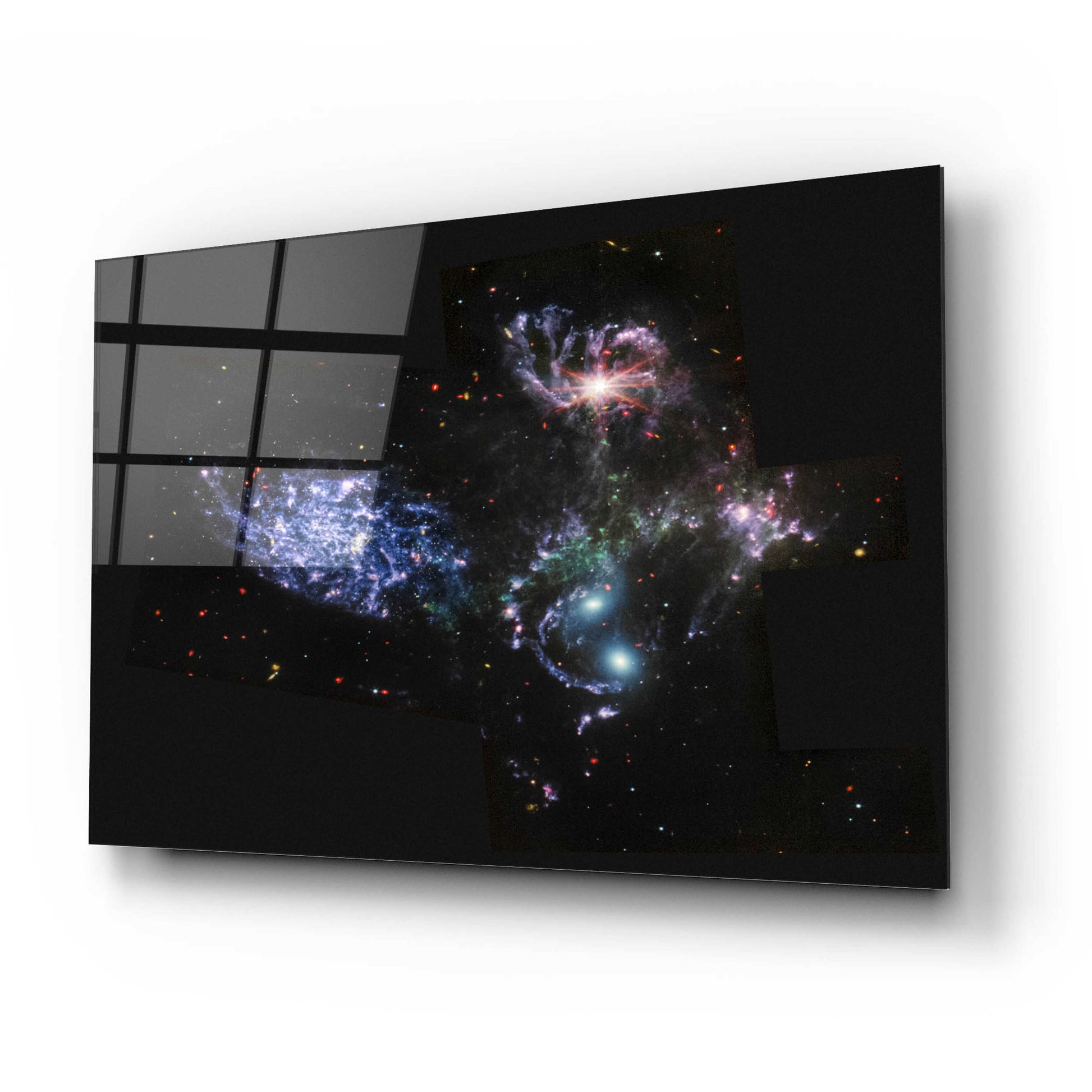 Epic Art 'Stephan's Quintet' by NASA, Acrylic Glass Wall Art,24x16