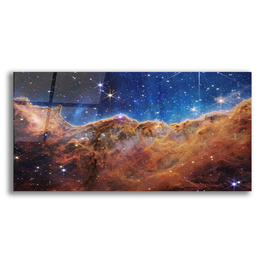 Epic Art 'Cosmic Cliffs 2 in the Carina Nebula' by NASA, Acrylic Glass Wall Art