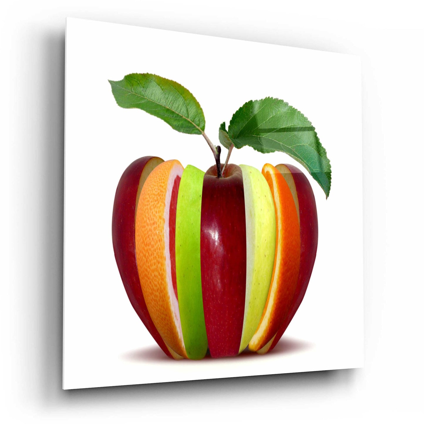 Epic Art 'Fruitfully' by Epic Portfolio, Acrylic Glass Wall Art,12x12