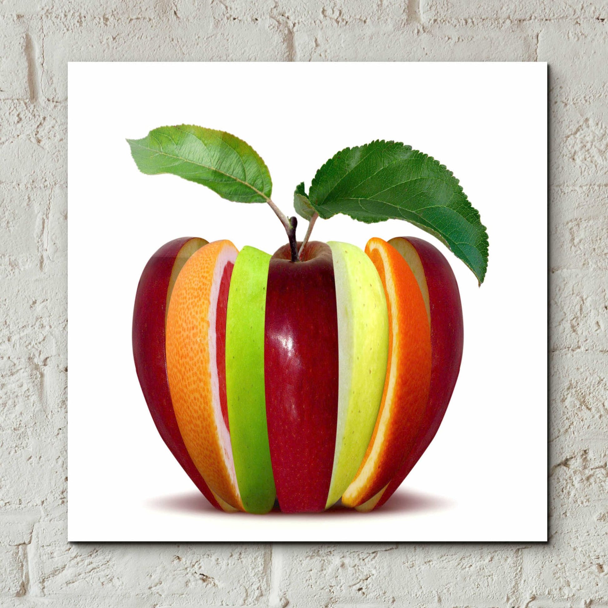 Epic Art 'Fruitfully' by Epic Portfolio, Acrylic Glass Wall Art,12x12