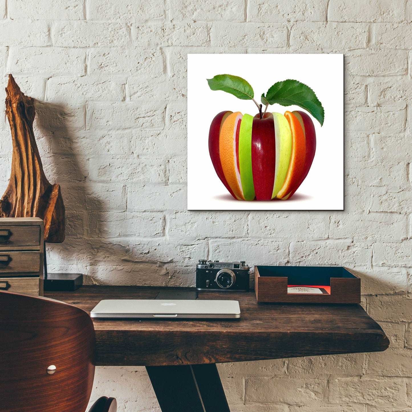 Epic Art 'Fruitfully' by Epic Portfolio, Acrylic Glass Wall Art,12x12