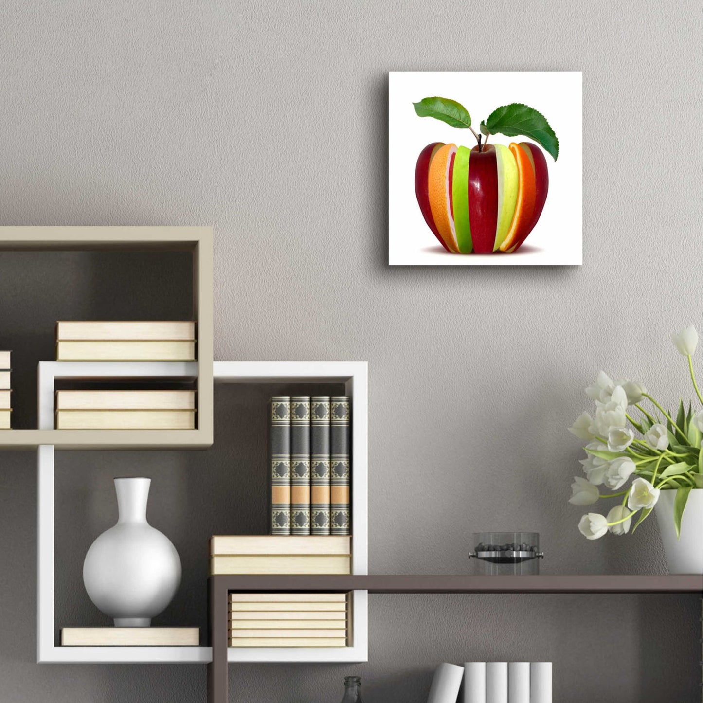 Epic Art 'Fruitfully' by Epic Portfolio, Acrylic Glass Wall Art,12x12