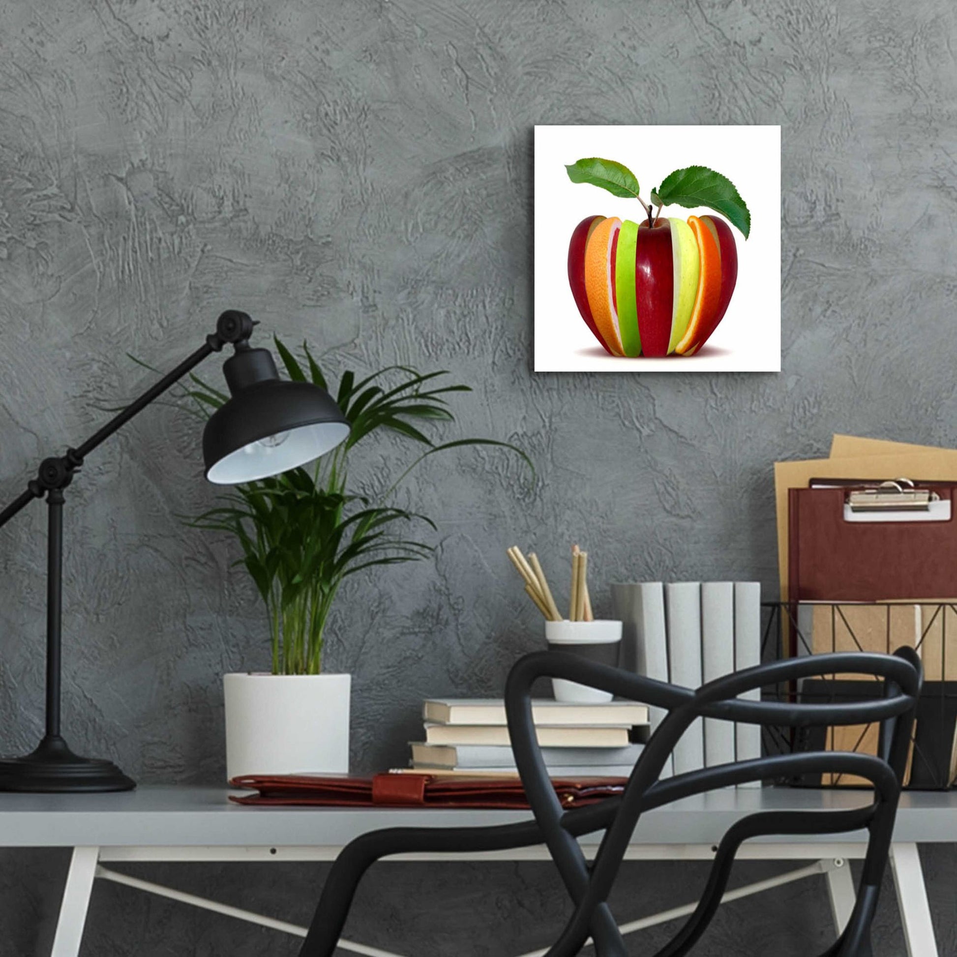 Epic Art 'Fruitfully' by Epic Portfolio, Acrylic Glass Wall Art,12x12