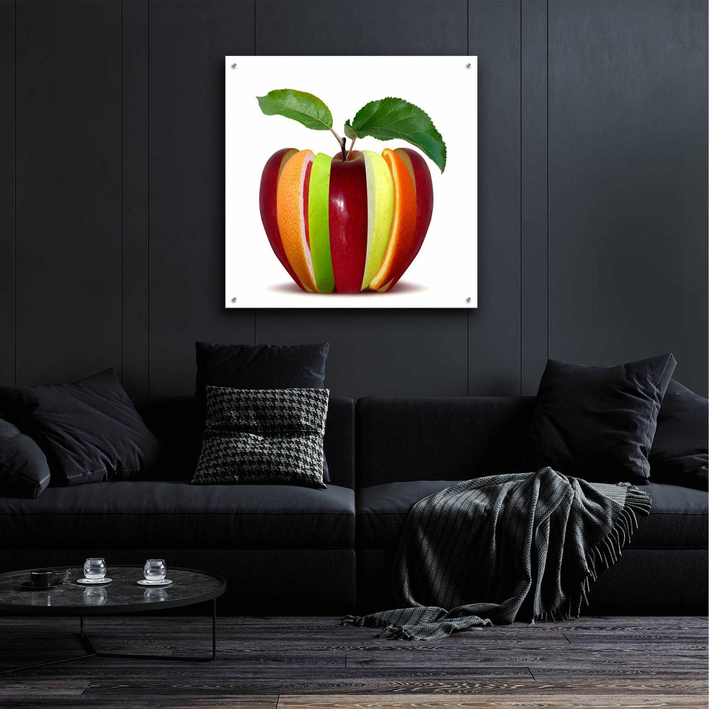 Epic Art 'Fruitfully' by Epic Portfolio, Acrylic Glass Wall Art,36x36