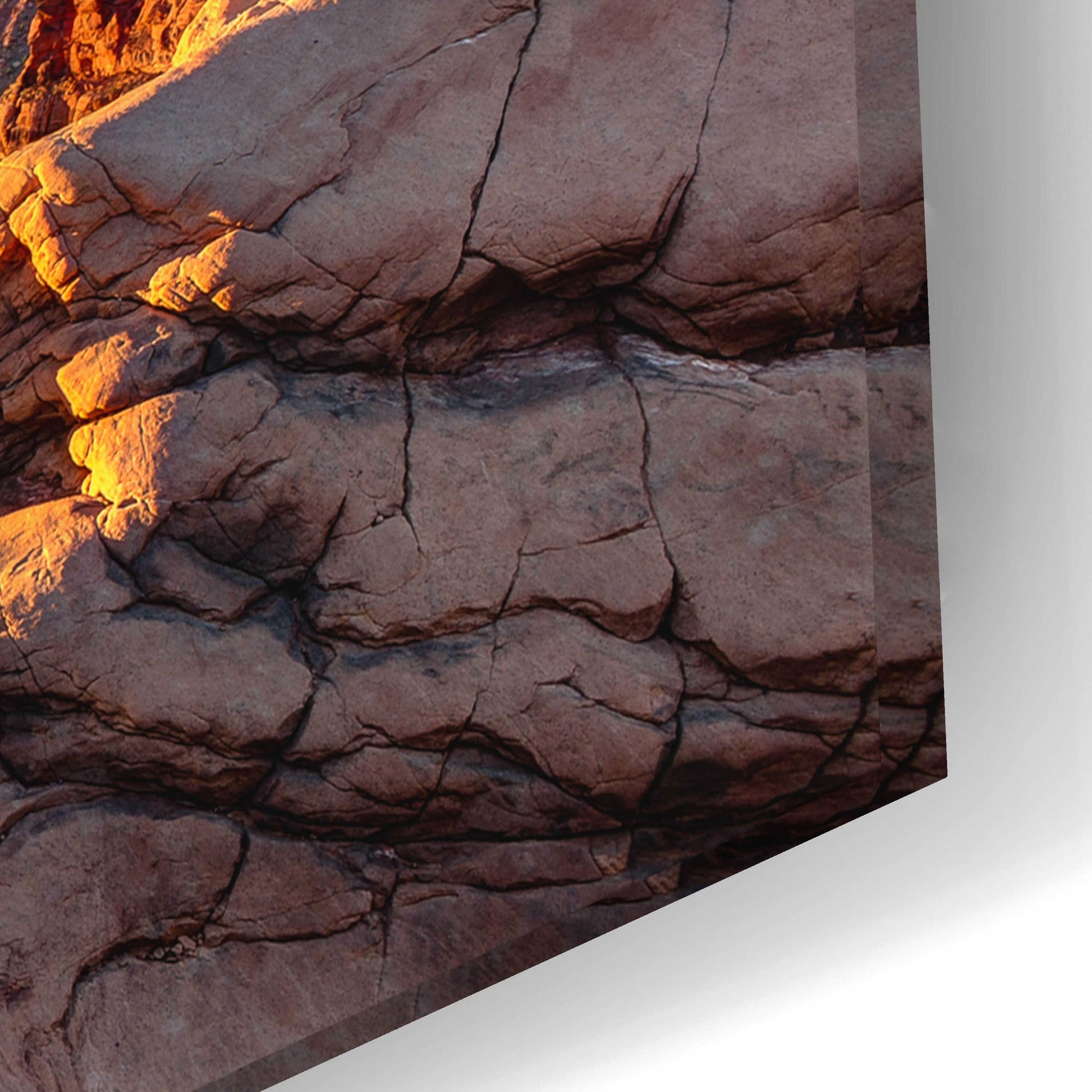 Epic Art 'Sunset Canyon' by Epic Portfolio, Acrylic Glass Wall Art,24x16