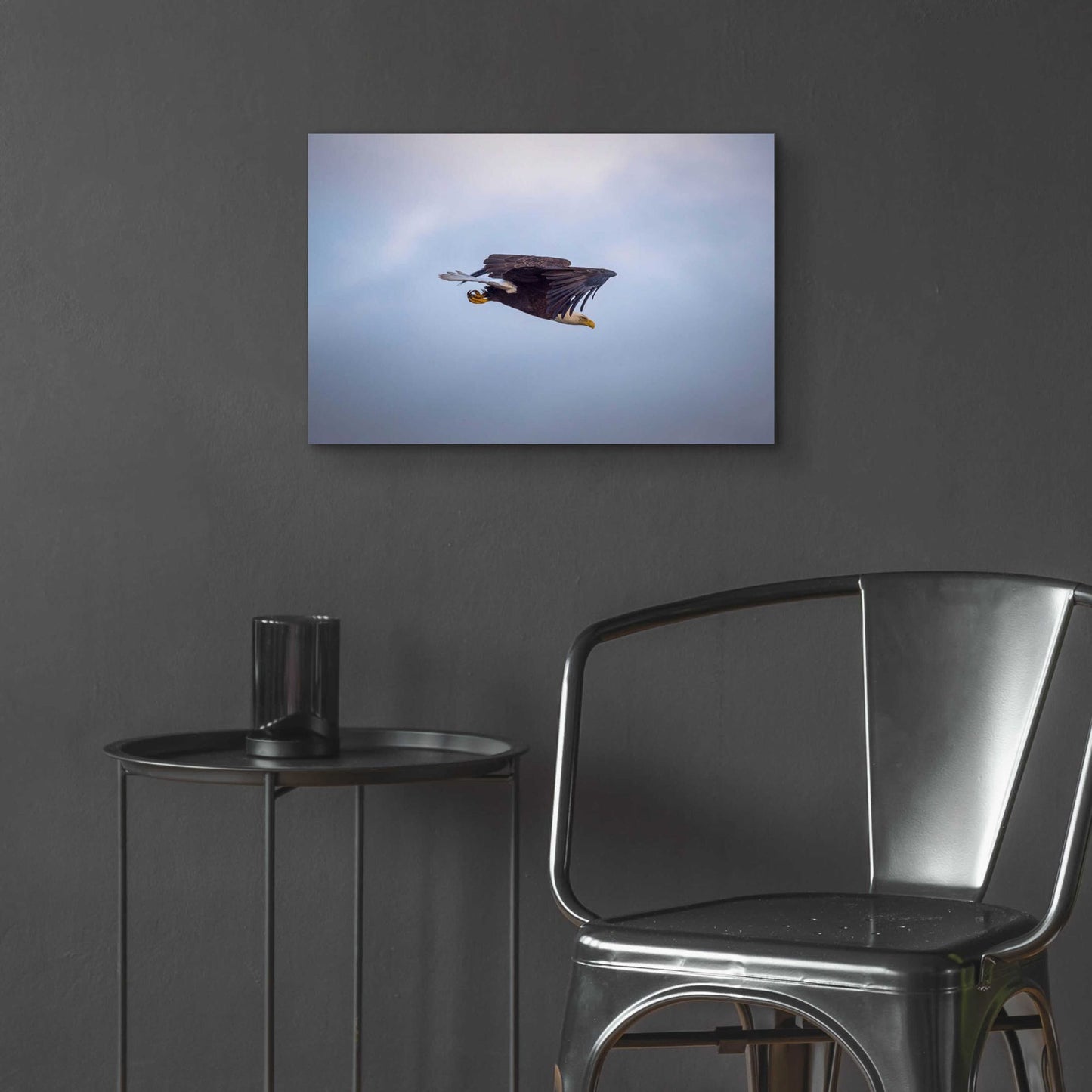 Epic Art 'Bald Eagle Soas' by Epic Portfolio, Acrylic Glass Wall Art,24x16