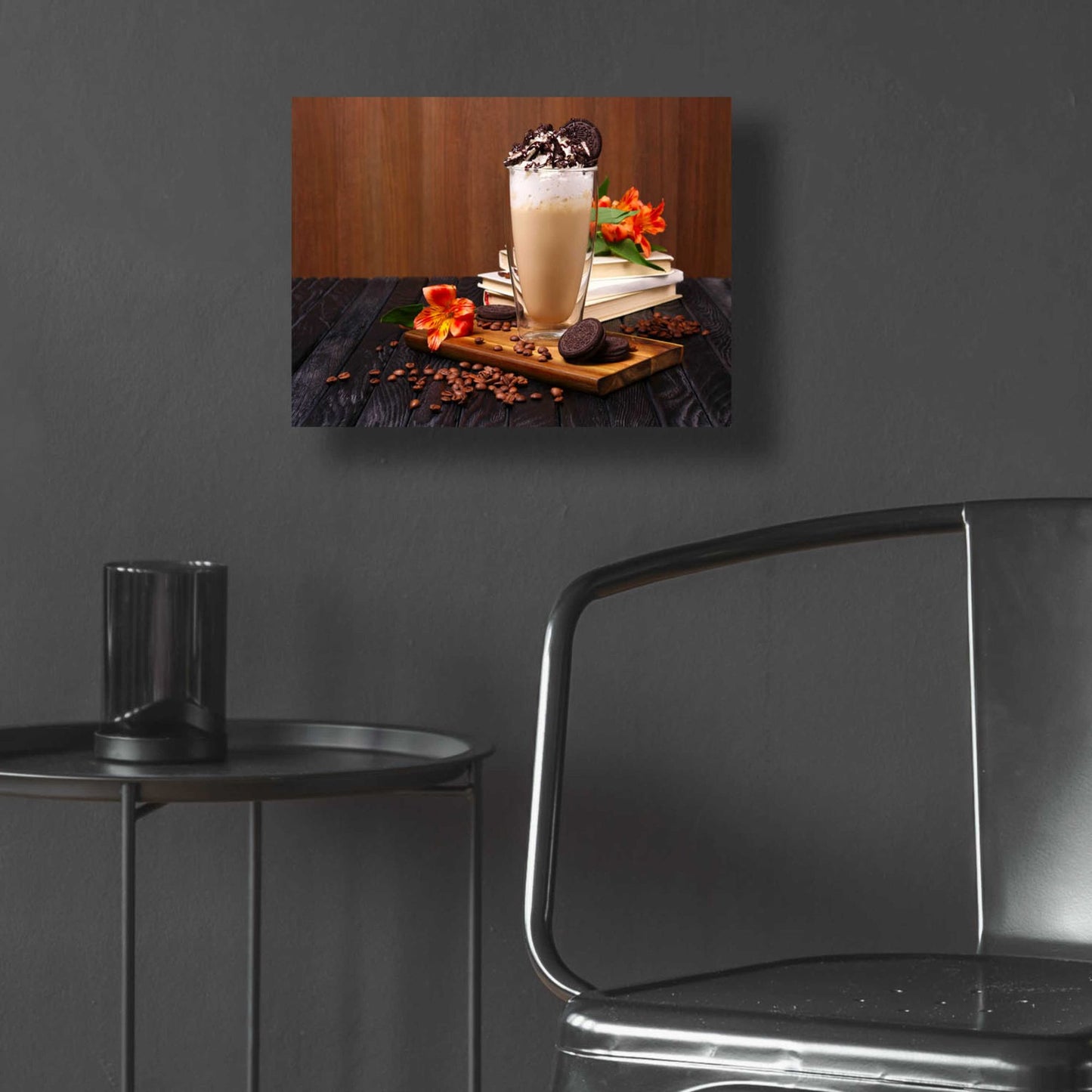 Epic Art 'Boozy Milkshake' by Epic Portfolio, Acrylic Glass Wall Art,16x12