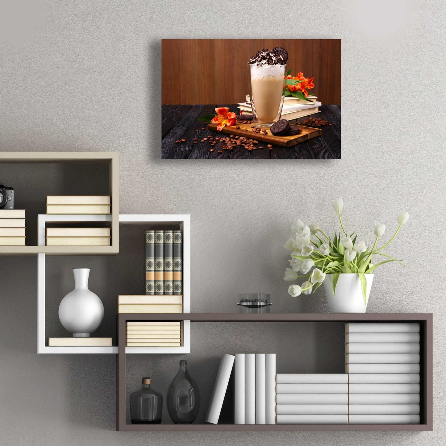 Epic Art 'Boozy Milkshake' by Epic Portfolio, Acrylic Glass Wall Art,24x16