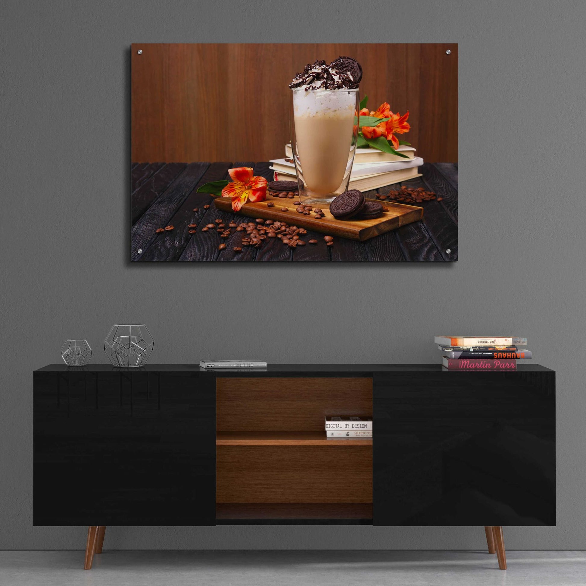 Epic Art 'Boozy Milkshake' by Epic Portfolio, Acrylic Glass Wall Art,36x24