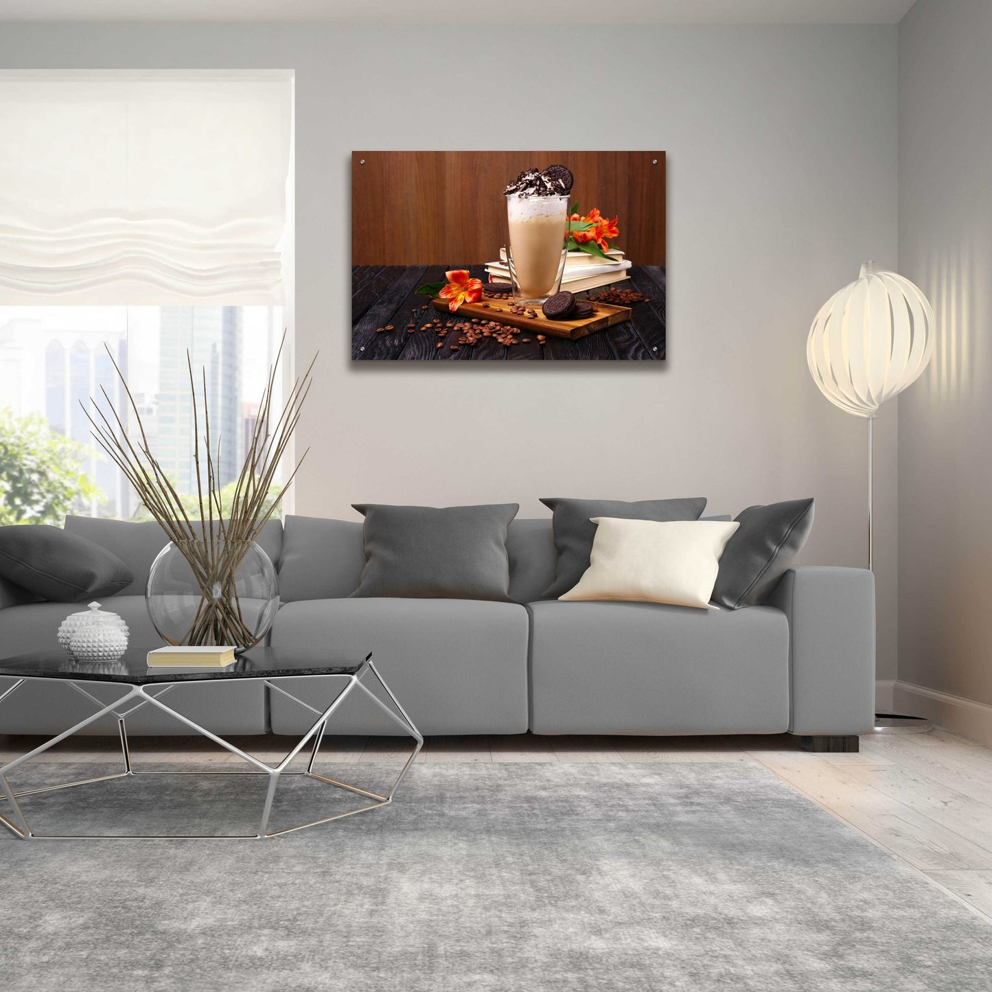 Epic Art 'Boozy Milkshake' by Epic Portfolio, Acrylic Glass Wall Art,36x24