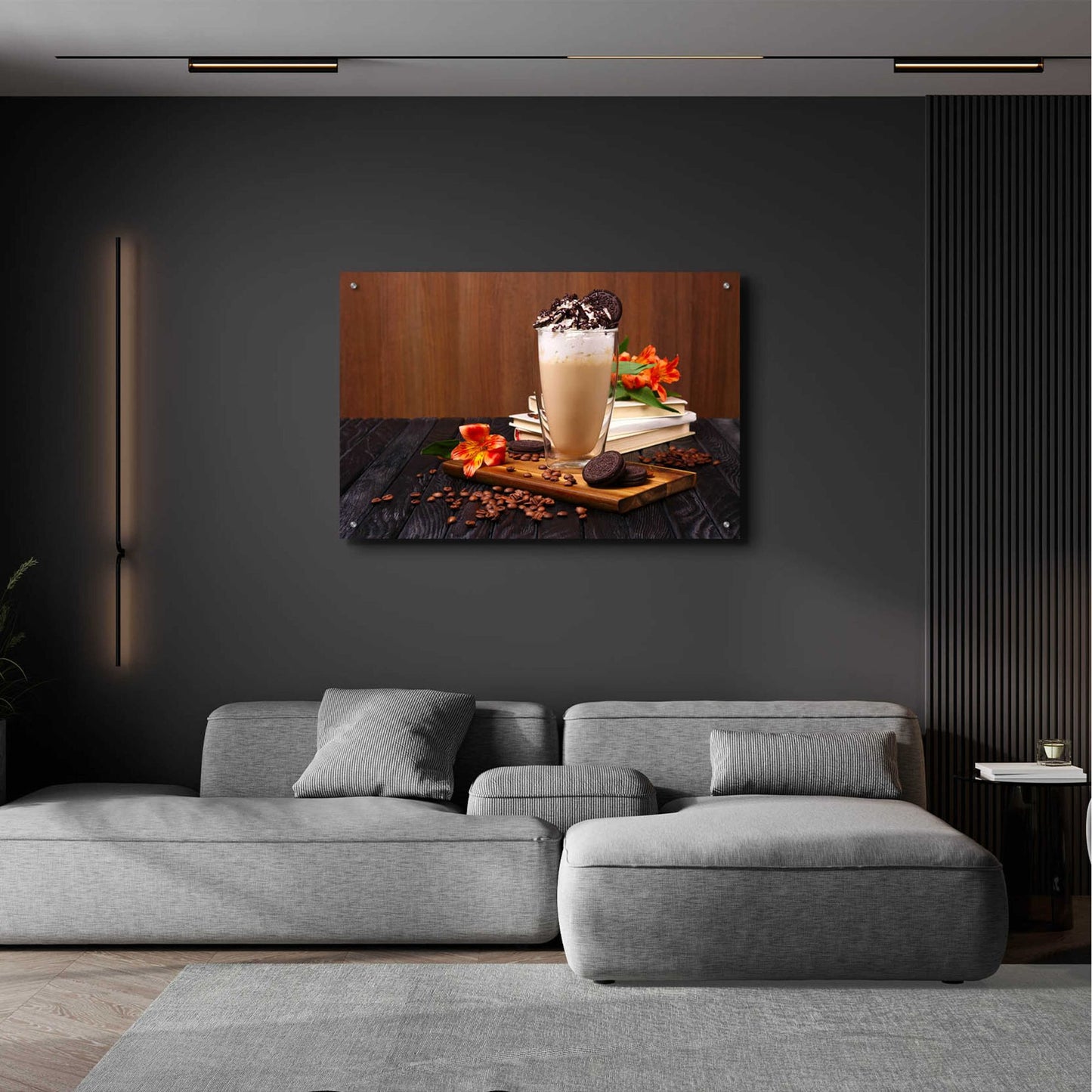 Epic Art 'Boozy Milkshake' by Epic Portfolio, Acrylic Glass Wall Art,36x24