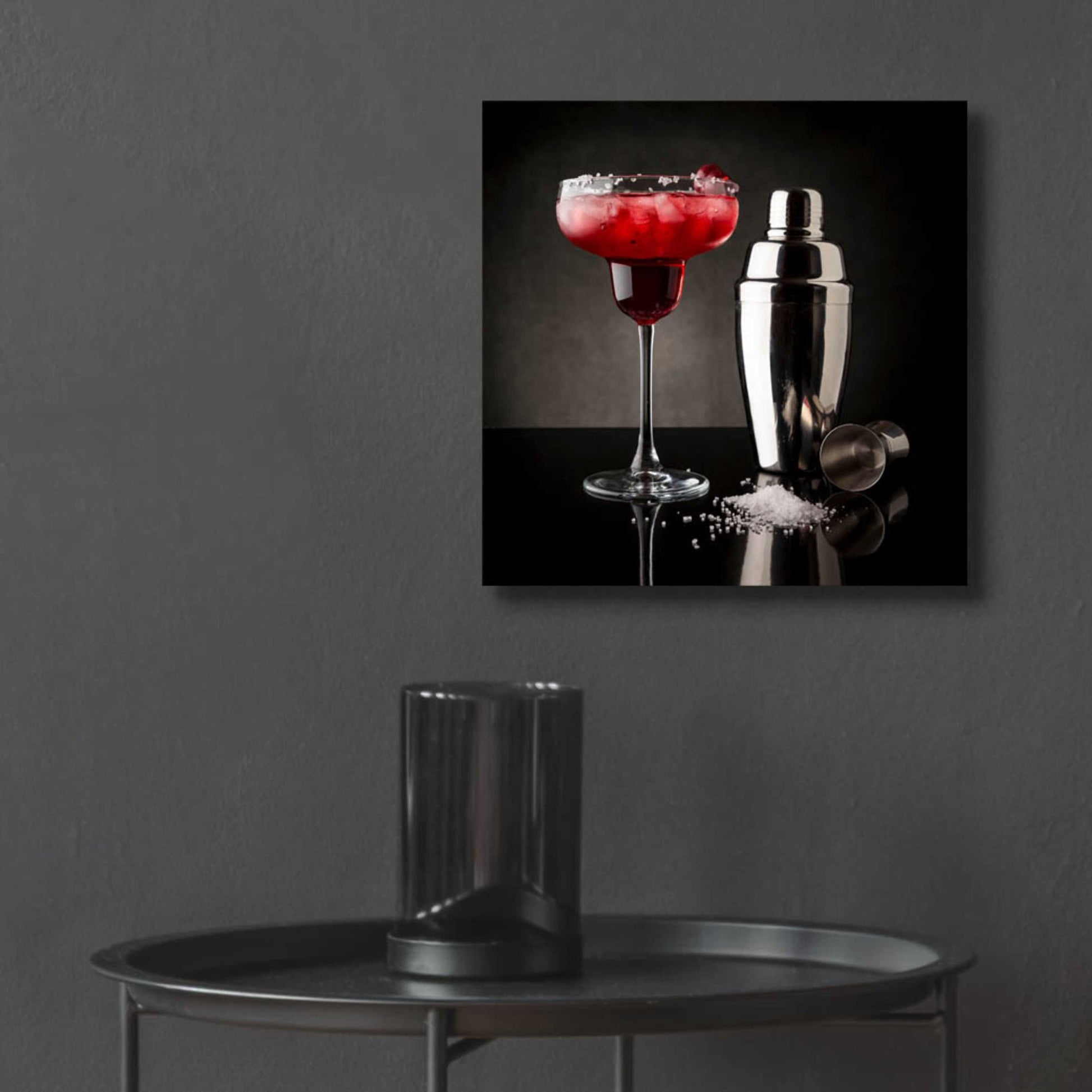 Epic Art 'Cherry Margarita' by Epic Portfolio, Acrylic Glass Wall Art,12x12