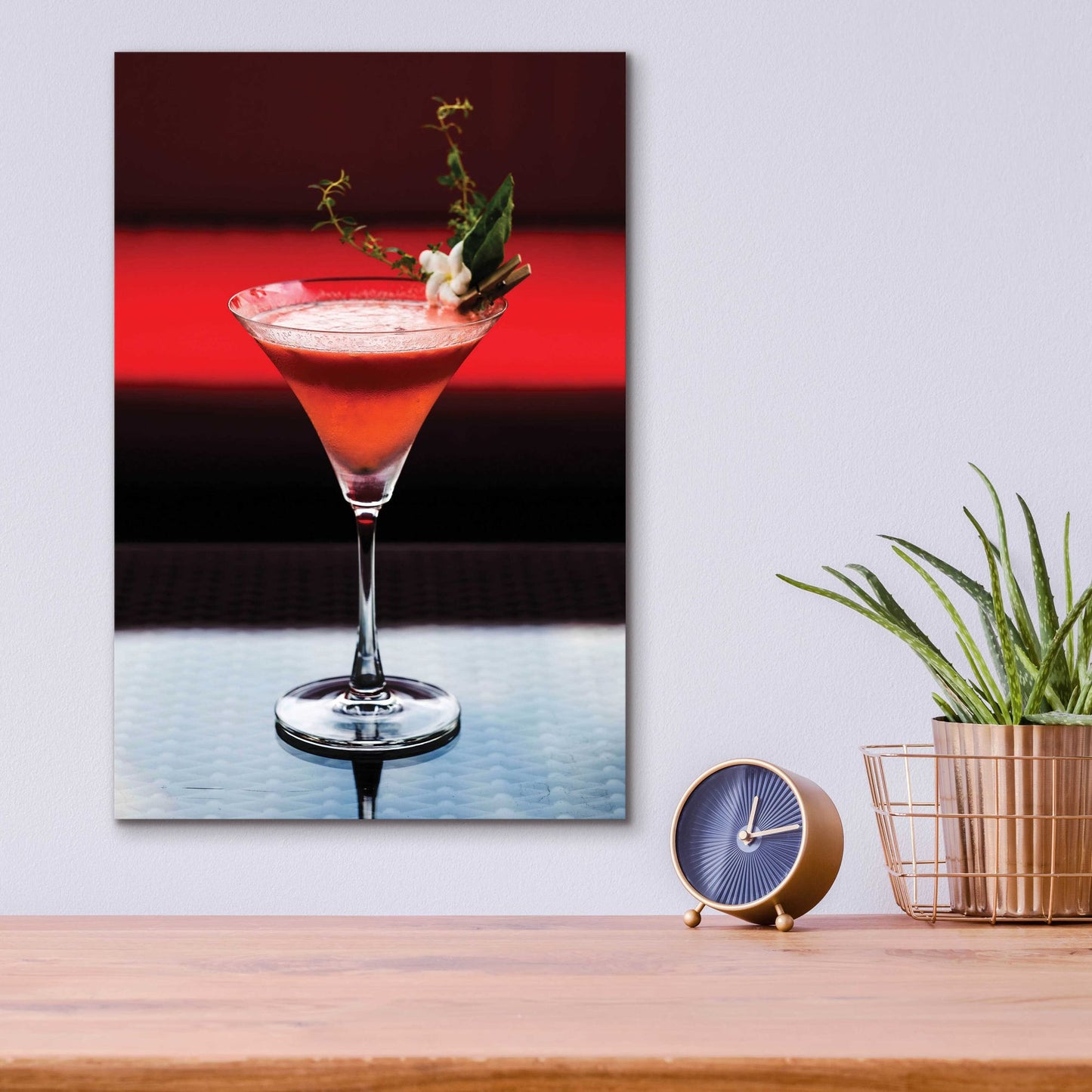 Epic Art 'Cocktails' by Epic Portfolio, Acrylic Glass Wall Art,12x16