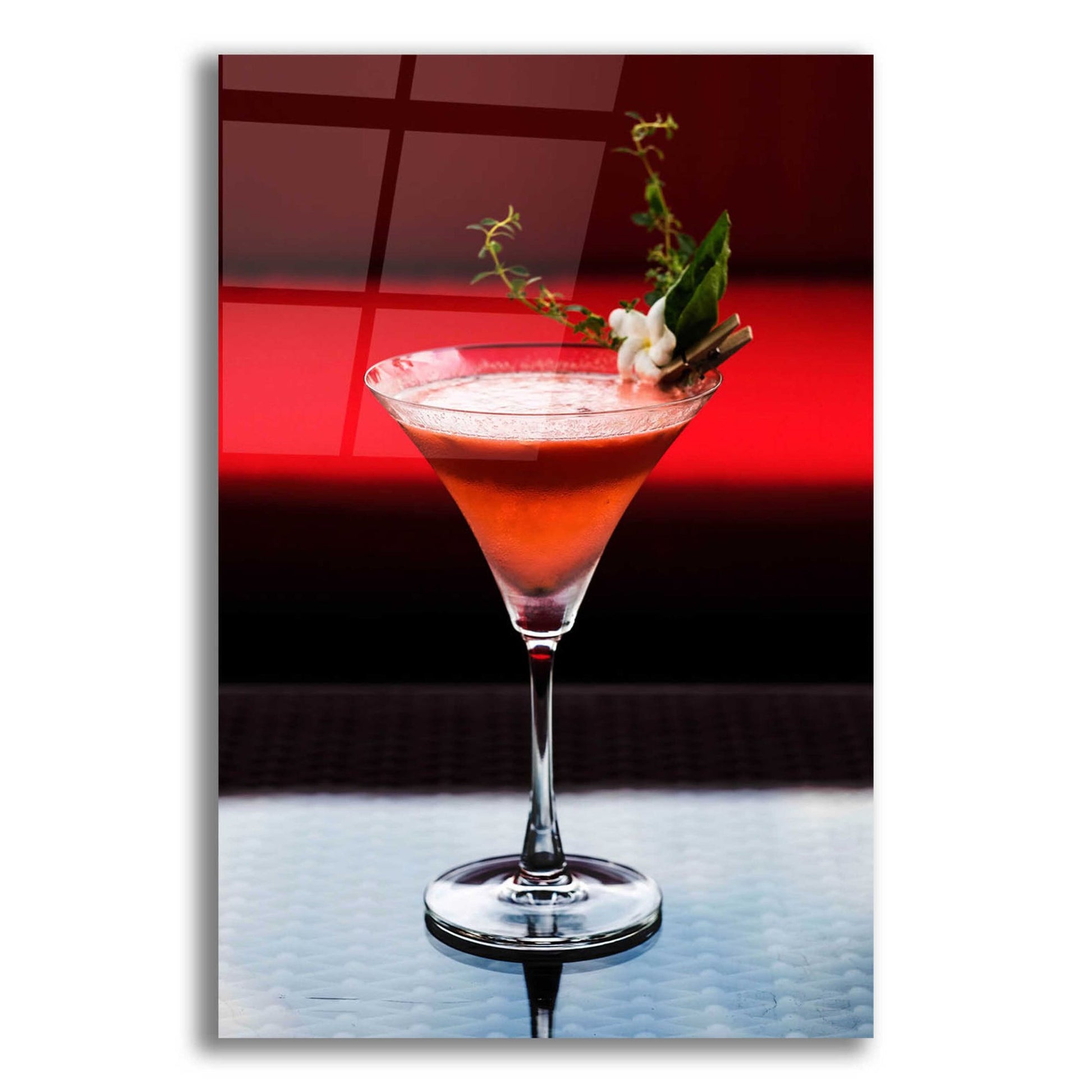 Epic Art 'Cocktails' by Epic Portfolio, Acrylic Glass Wall Art,12x16