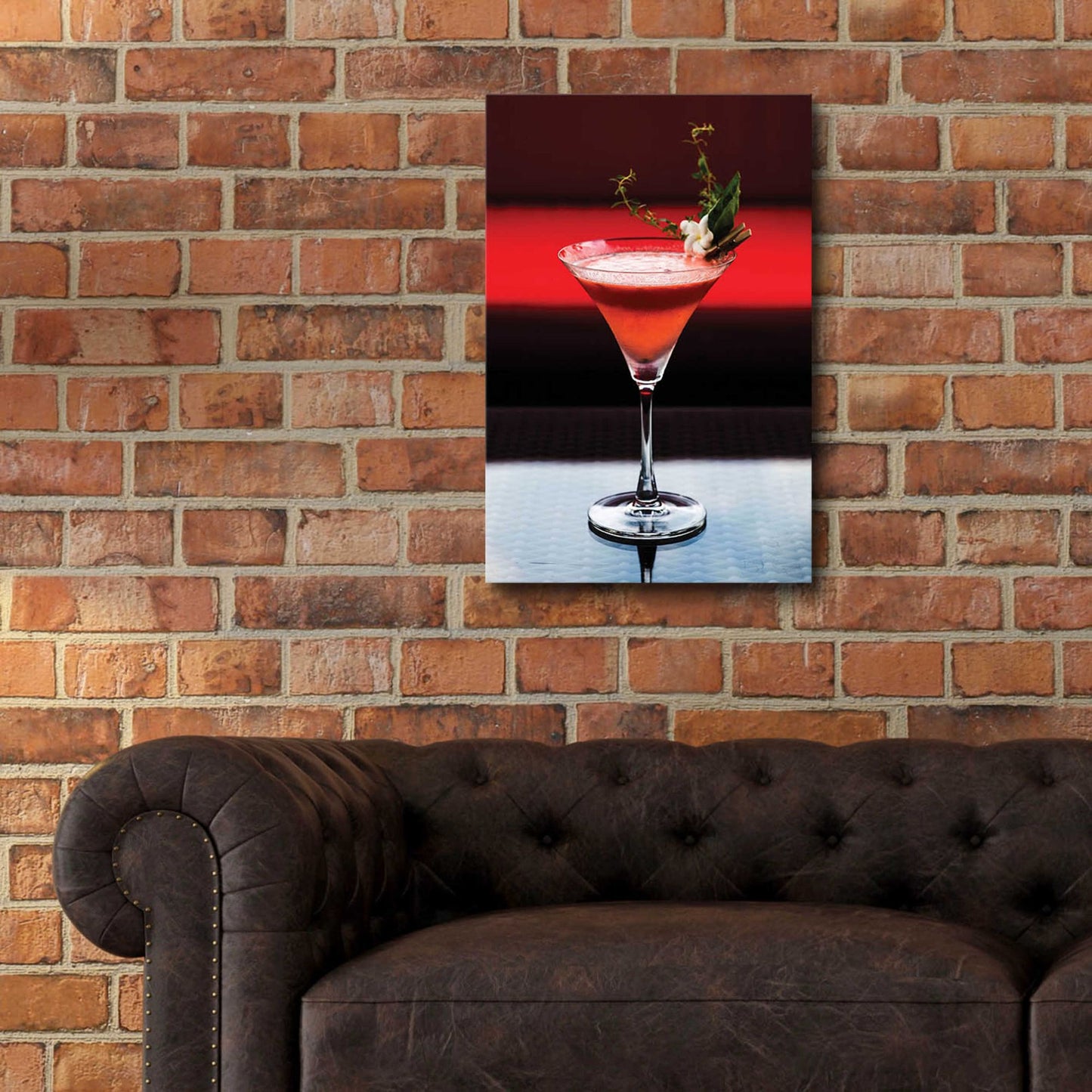 Epic Art 'Cocktails' by Epic Portfolio, Acrylic Glass Wall Art,16x24