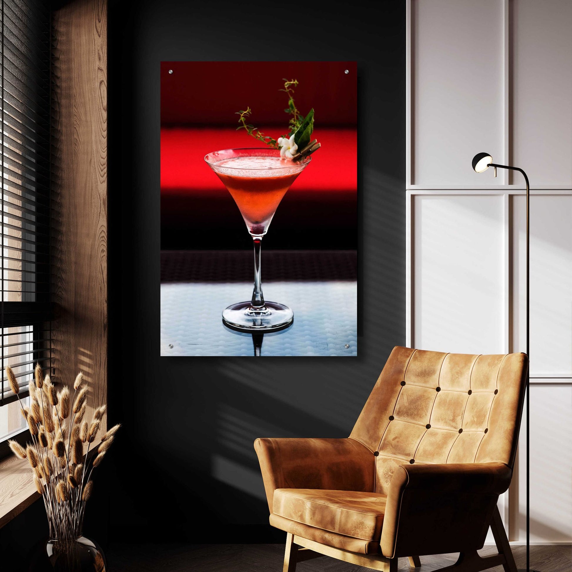 Epic Art 'Cocktails' by Epic Portfolio, Acrylic Glass Wall Art,24x36