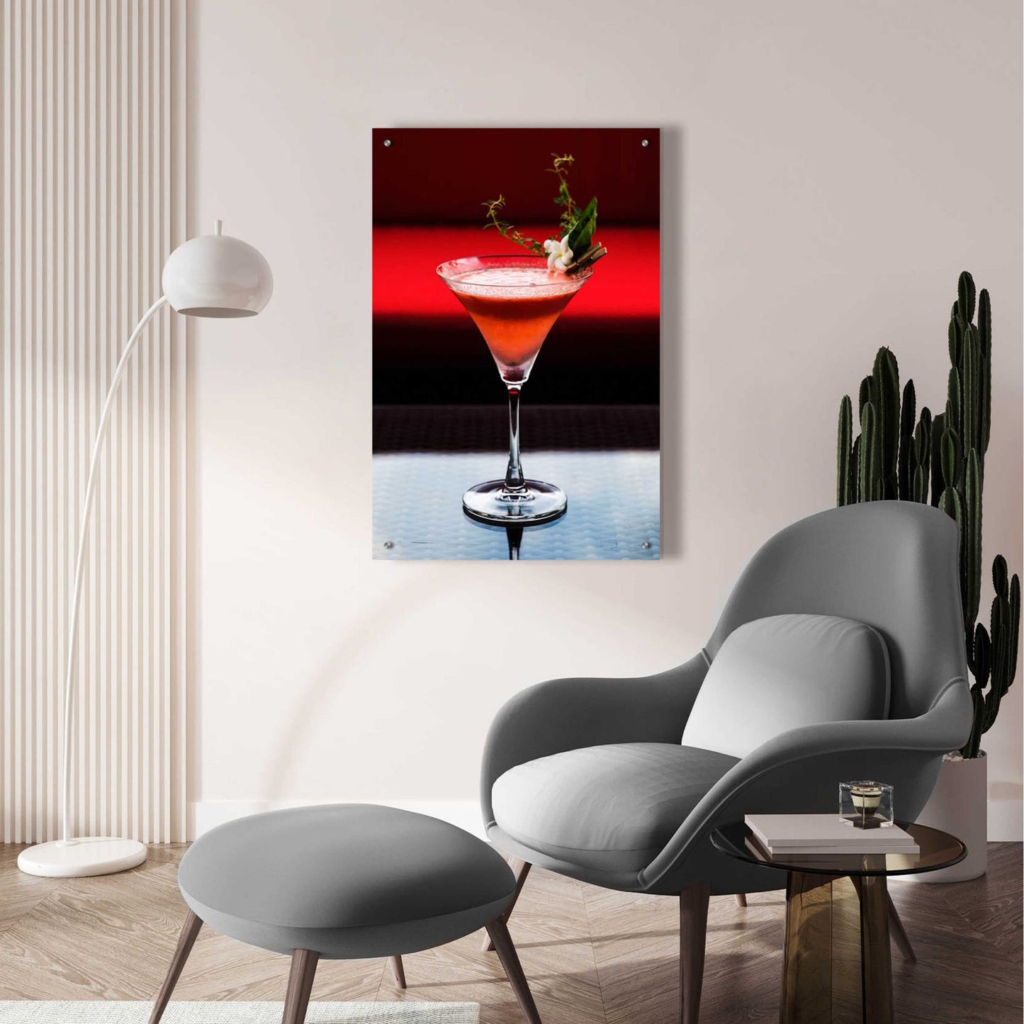 Epic Art 'Cocktails' by Epic Portfolio, Acrylic Glass Wall Art,24x36