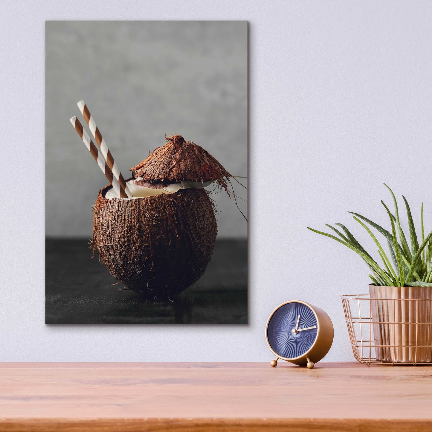 Epic Art 'Coconut Rum' by Epic Portfolio, Acrylic Glass Wall Art,12x16