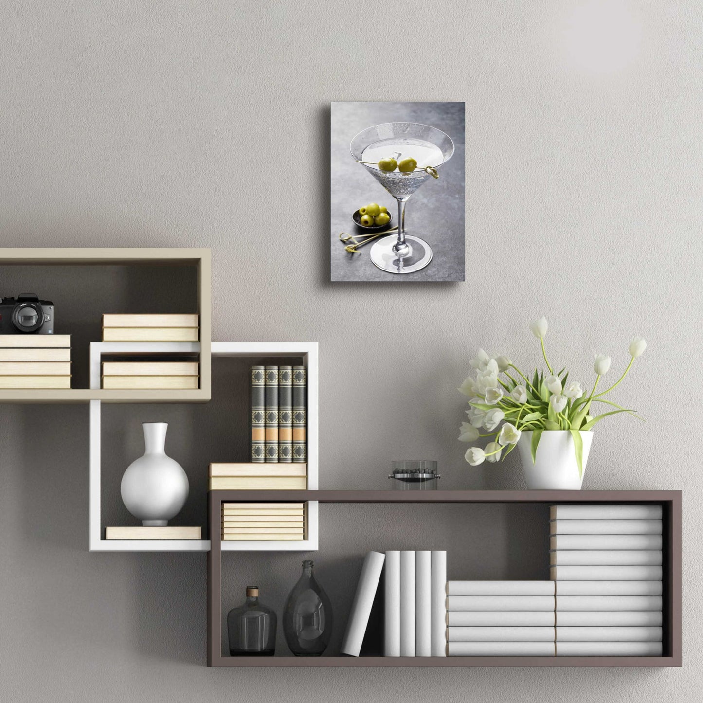 Epic Art 'Dirty Martini' by Epic Portfolio, Acrylic Glass Wall Art,12x16