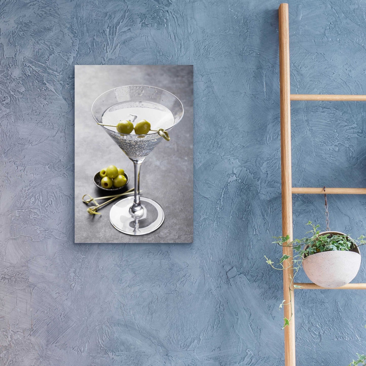 Epic Art 'Dirty Martini' by Epic Portfolio, Acrylic Glass Wall Art,16x24