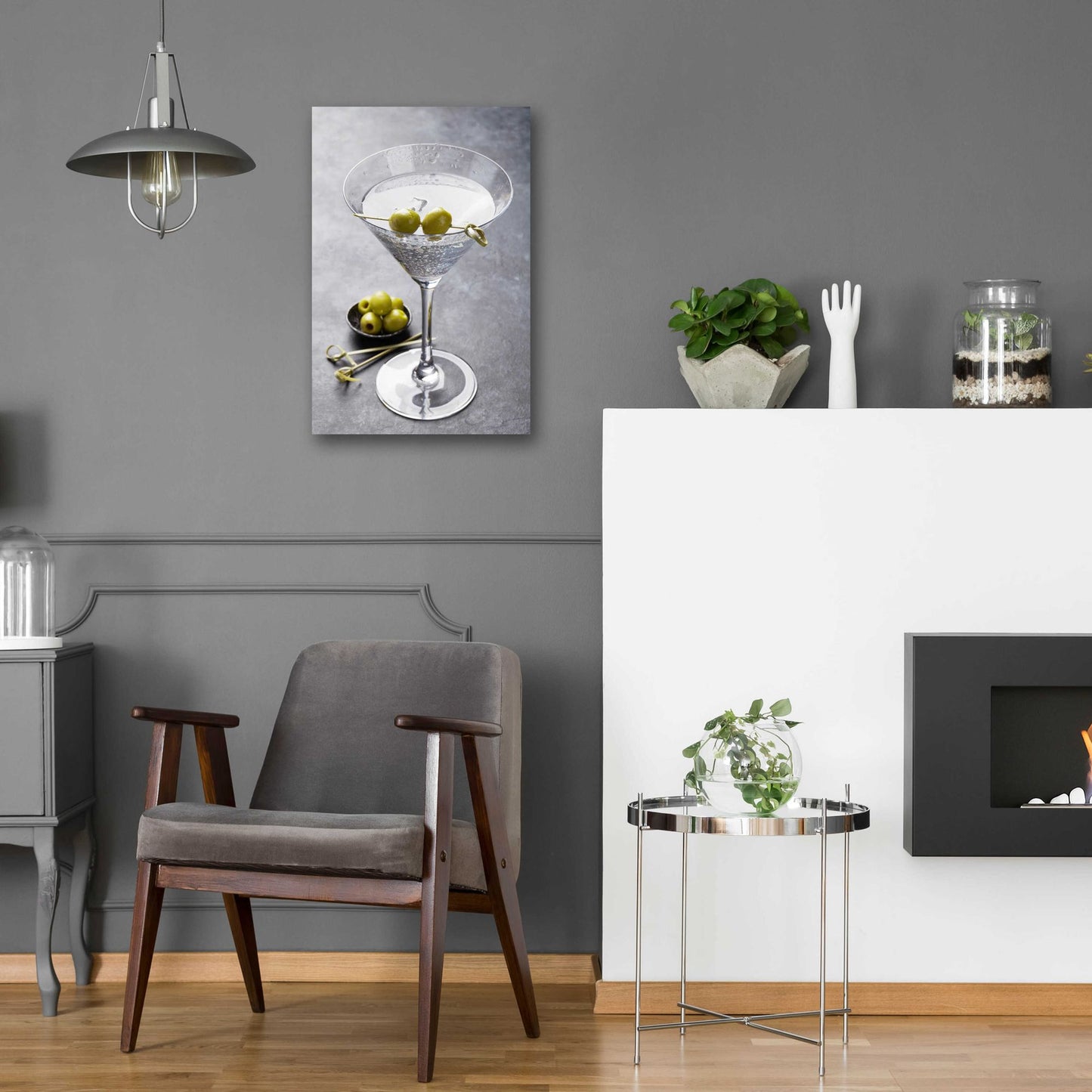 Epic Art 'Dirty Martini' by Epic Portfolio, Acrylic Glass Wall Art,16x24