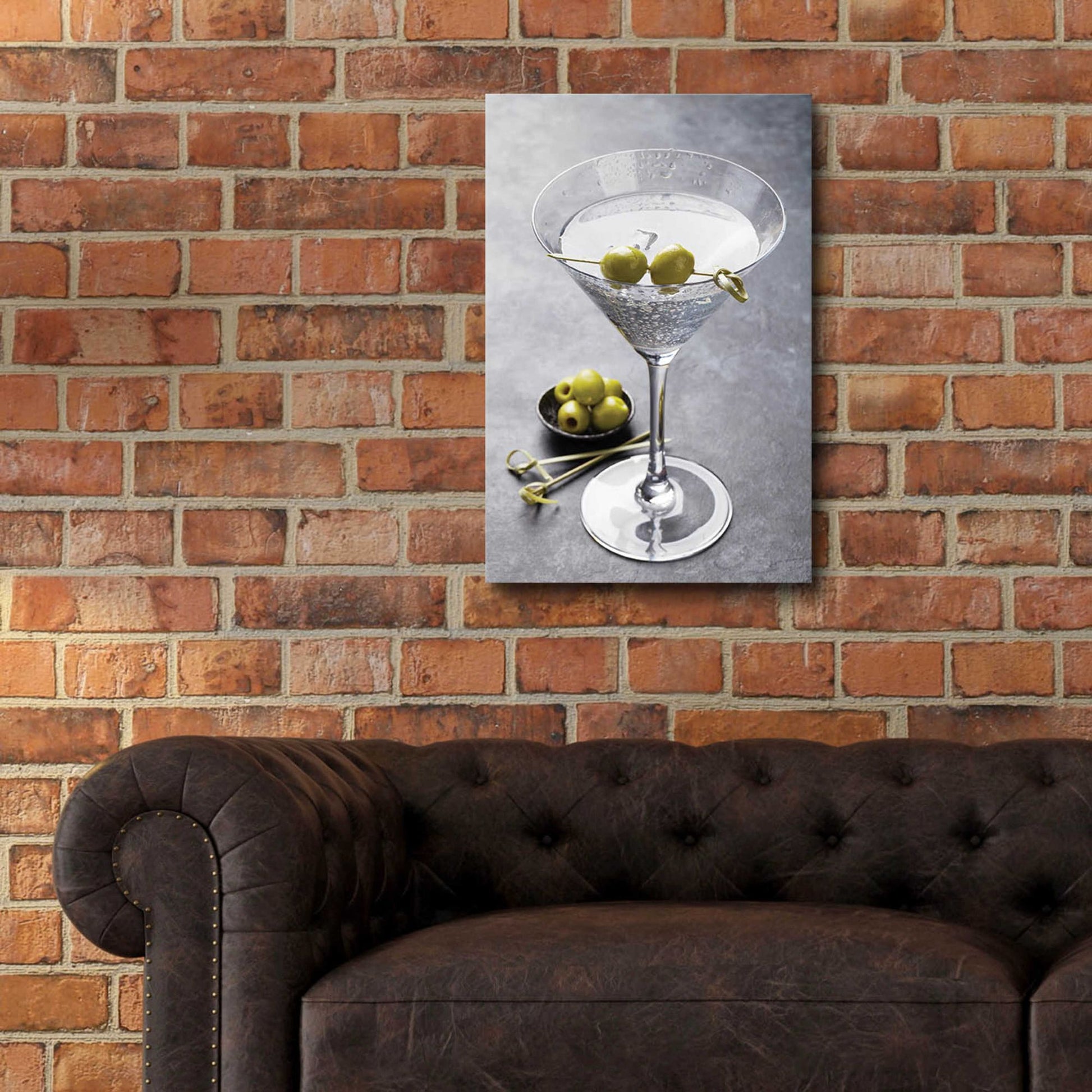 Epic Art 'Dirty Martini' by Epic Portfolio, Acrylic Glass Wall Art,16x24