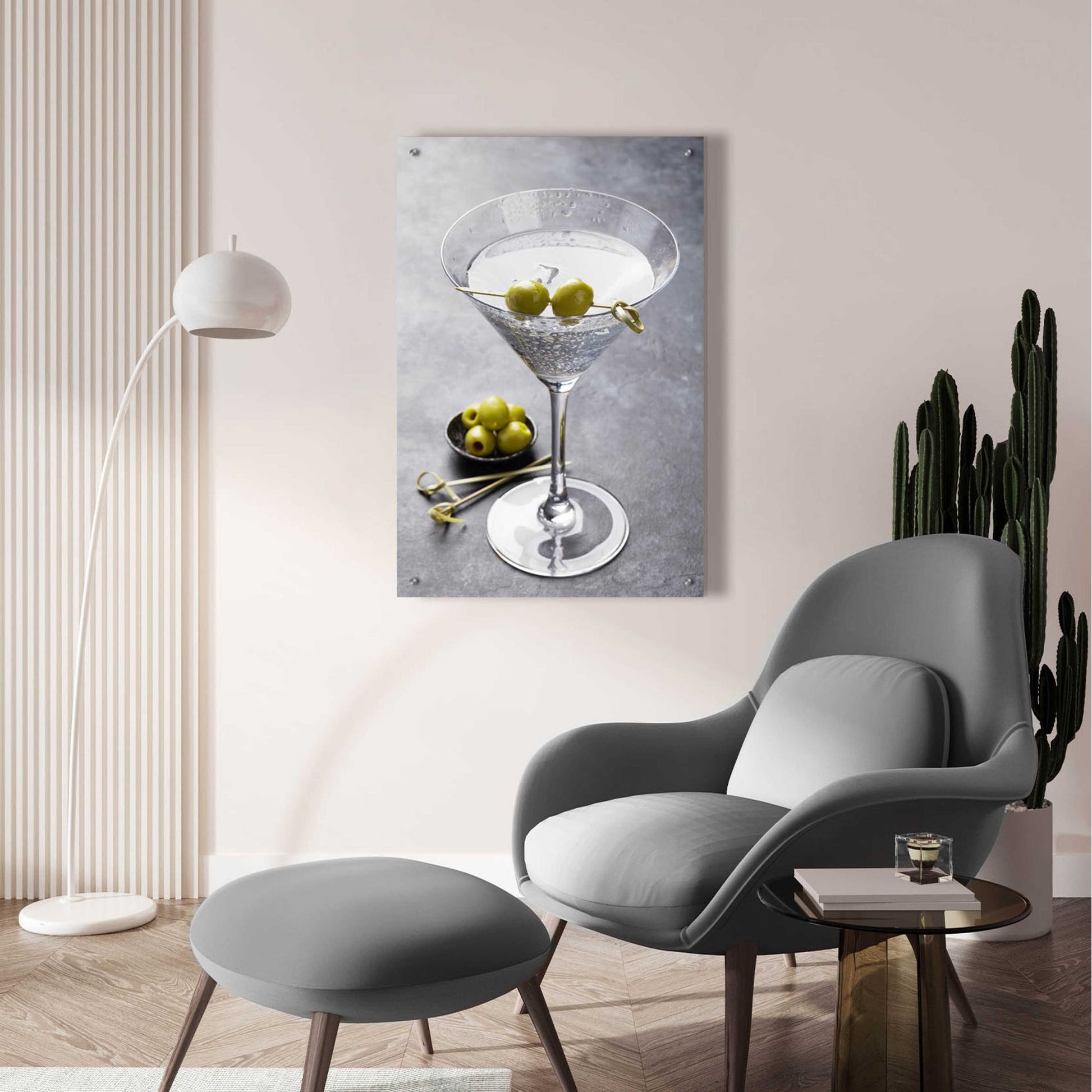 Epic Art 'Dirty Martini' by Epic Portfolio, Acrylic Glass Wall Art,24x36